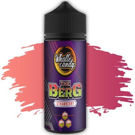 Buy Whistle Candy 100ml E Liquid Shortfill - Strawberry Berg