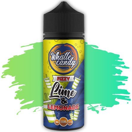 Buy Whistle Candy 100ml E Liquid Shortfill - Lime and Lemonade Fizzy