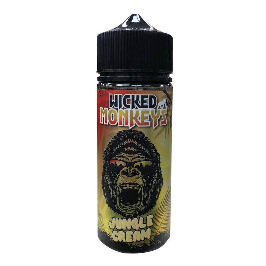 Buy Wicked Monkeys 100ml E - liquids - Jungle Cream