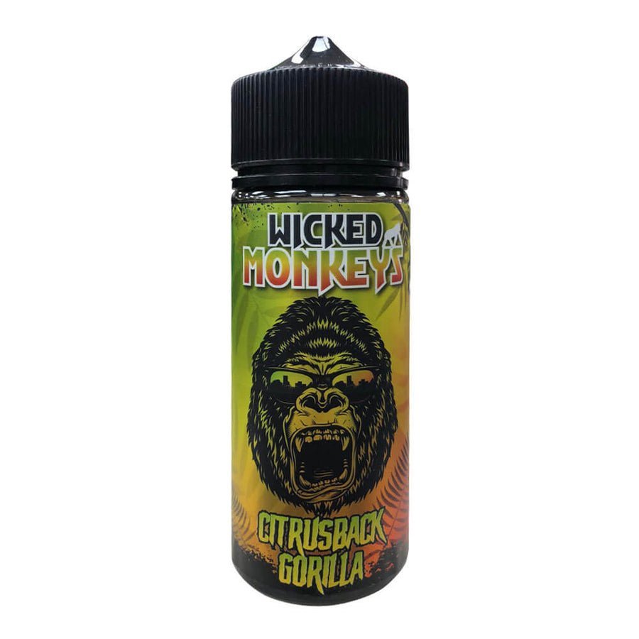 Buy Wicked Monkeys 100ml E - liquids - Citrus Back Gorilla