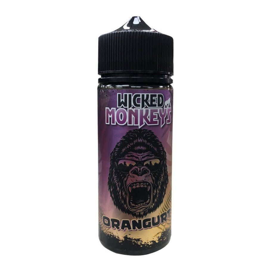 Buy Wicked Monkeys 100ml E - liquids - Orangurt