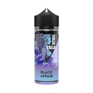 Buy Yalla Yalla 100ML Shortfill - Black Affair