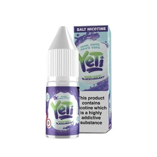 Buy Yeti 10ml Nic Salt (Pack of 10) - Honeydew Blackcurrant