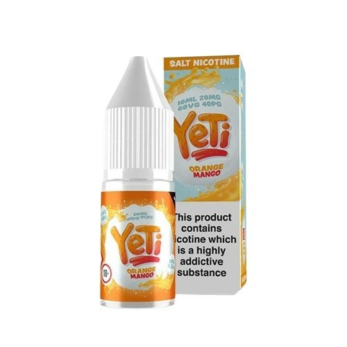 Buy Yeti 10ml Nic Salt (Pack of 10) - Orange Mango