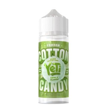 Buy Yeti Cotton Candy 100ML Shortfill - Apple Mango