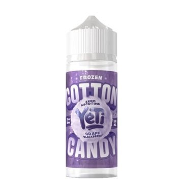 Buy Yeti Cotton Candy 100ML Shortfill - Grape Blackberry