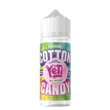 Buy Yeti Cotton Candy 100ML Shortfill - Rainbow