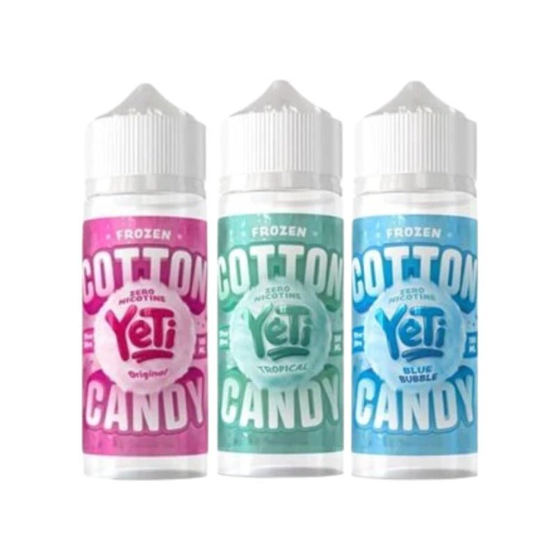 Buy Yeti Cotton Candy 100ML Shortfill - Tropical