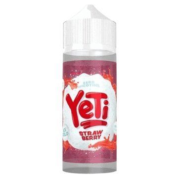Buy Yeti Ice Cold 100ML Shortfill - Strawberry