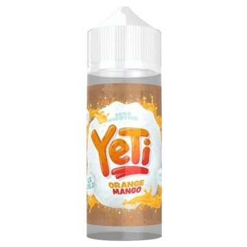 Buy Yeti Ice Cold 100ML Shortfill - Orange Mango