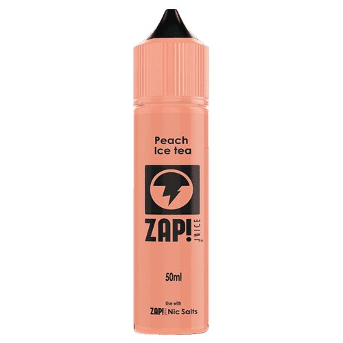 Buy Zap Juice 50ml Shortfill - Peach Ice Tea