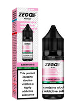 Buy Zego Nic Salt 10ml E - Liquid - Box of 10 - Blueberry Peach Ice