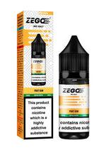 Buy Zego Nic Salt 10ml E - Liquid - Box of 10 - Fruit Gum