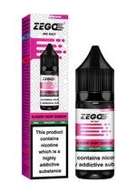 Buy Zego Nic Salt 10ml E - Liquid - Box of 10 - Blueberry Cherry Cranberry