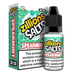 Buy Zillions Nic Salt 10ml Pack of 5 - Spearmint