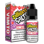 Buy Zillions Nic Salt 10ml Pack of 5 - Vimto