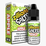 Buy Zillions Nic Salt 10ml Pack of 5 - Apple