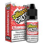 Buy Zillions Nic Salt 10ml Pack of 5 - Strawberry