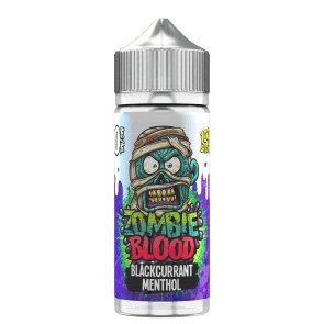 Buy Zombie Blood 100ml - E Liquids - Blackcurrant Menthol