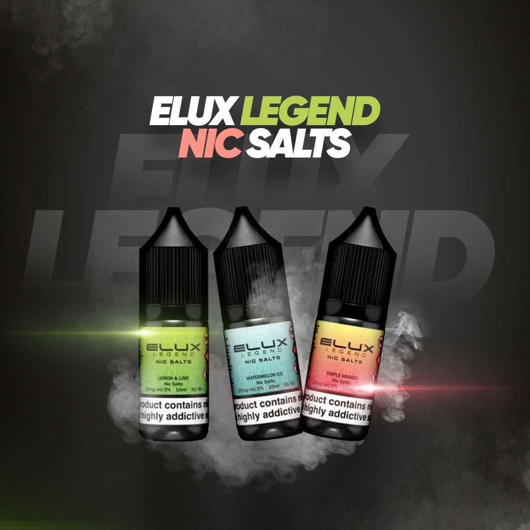 The Ultimate Guide to Elux Legend Nic Salts: Flavour, Satisfaction, and More