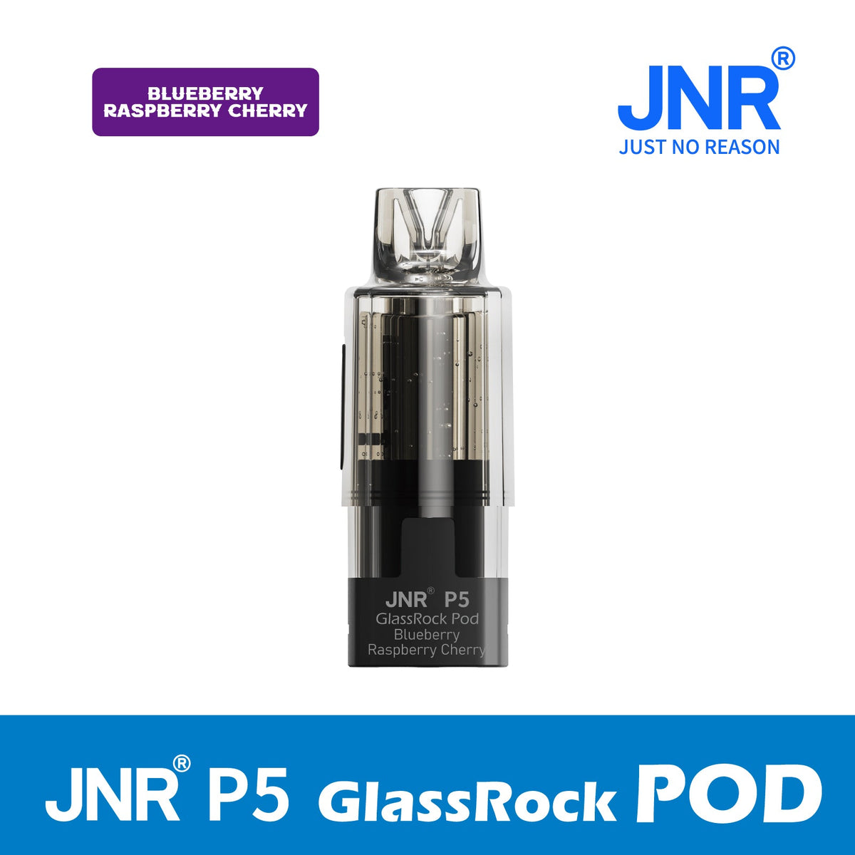 JNR P5 Glass Rock Replacement Pods Pack of 10