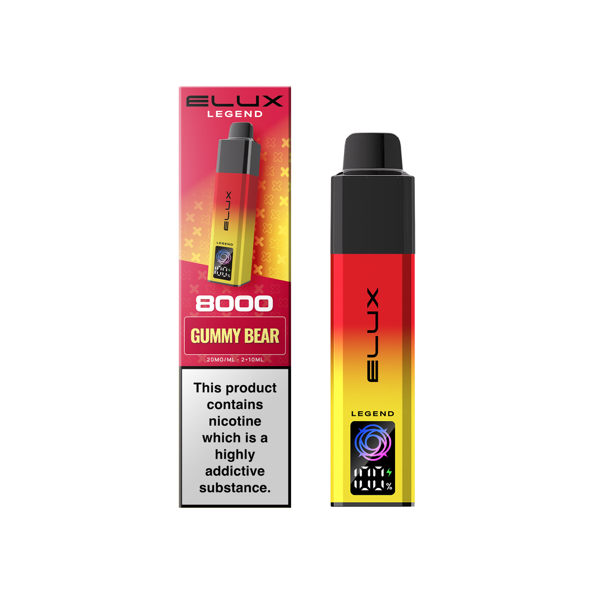Buy Elux Legend 8000 Pod Vape Kit Box of 5 Gummy Bear