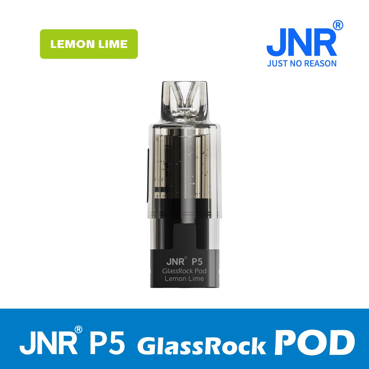 JNR P5 Glass Rock Replacement Pods Pack of 10