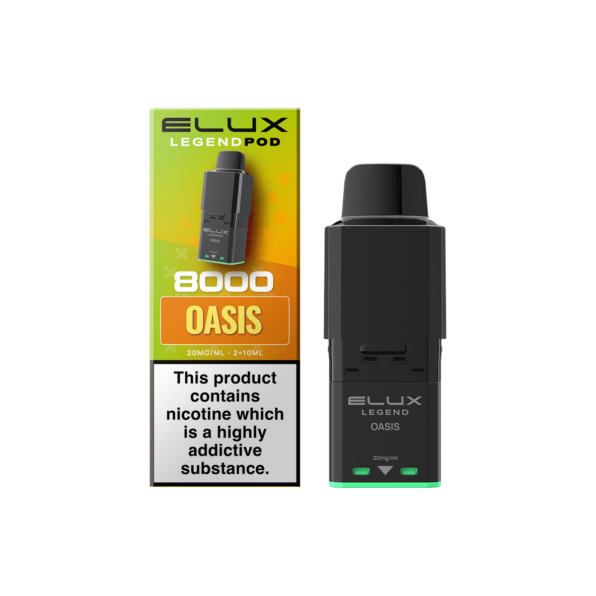 Buy Elux Legend 8000 Refill Pods Box of 5 Oasis