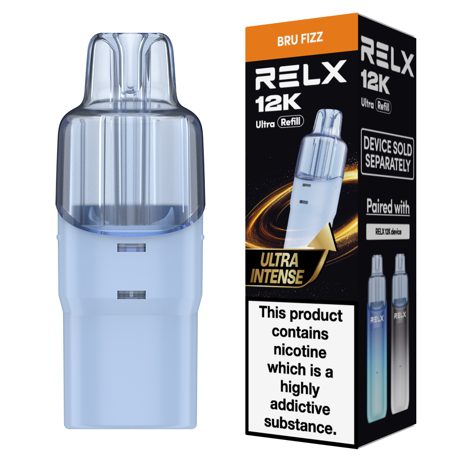 Relx 12k Ultra Refill Pods Pack of 5
