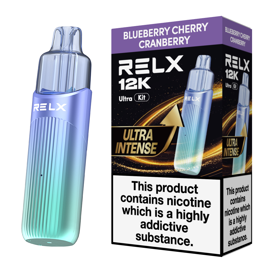 Relx 12k Ultra Pod Vape Kit Box of 5