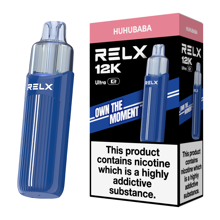 Relx 12k Ultra Pod Vape Kit Box of 5