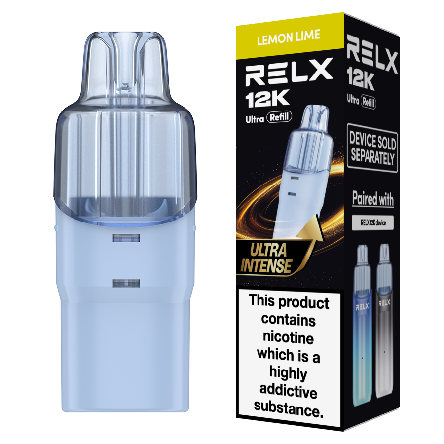 Relx 12k Ultra Refill Pods Pack of 5