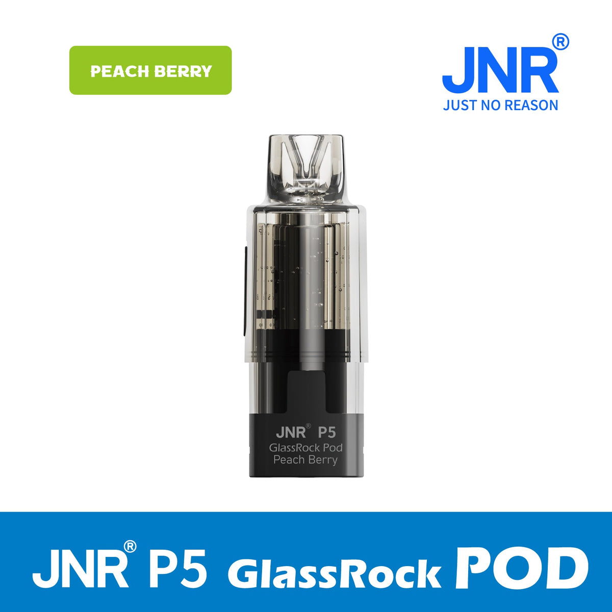 JNR P5 Glass Rock Replacement Pods Pack of 10