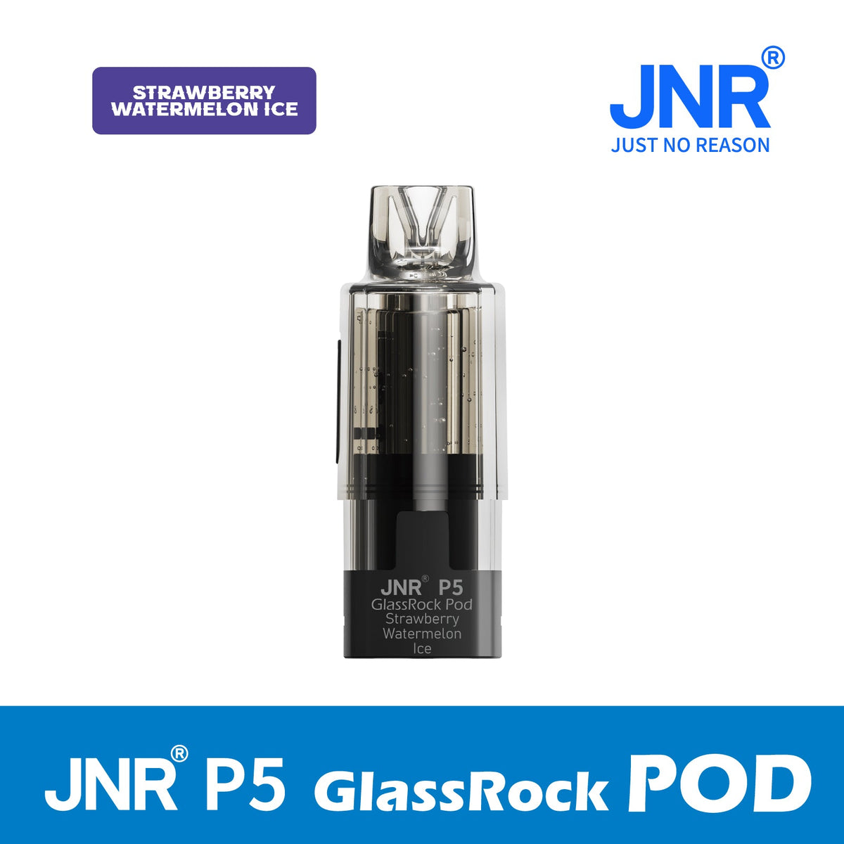 JNR P5 Glass Rock Replacement Pods Pack of 10
