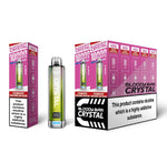 Buy Bloody Bar Crystal 10k Prefilled Pod Vape Pack of 10 - Strawberry Watermelon Bubble Gum
