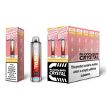Buy Bloody Bar Crystal 10k Prefilled Pod Vape Pack of 10 - Peach Mango