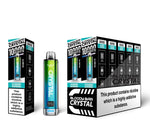 Buy Bloody Bar Crystal 10k Prefilled Pod Vape Pack of 10 - Blueberry Raspberry