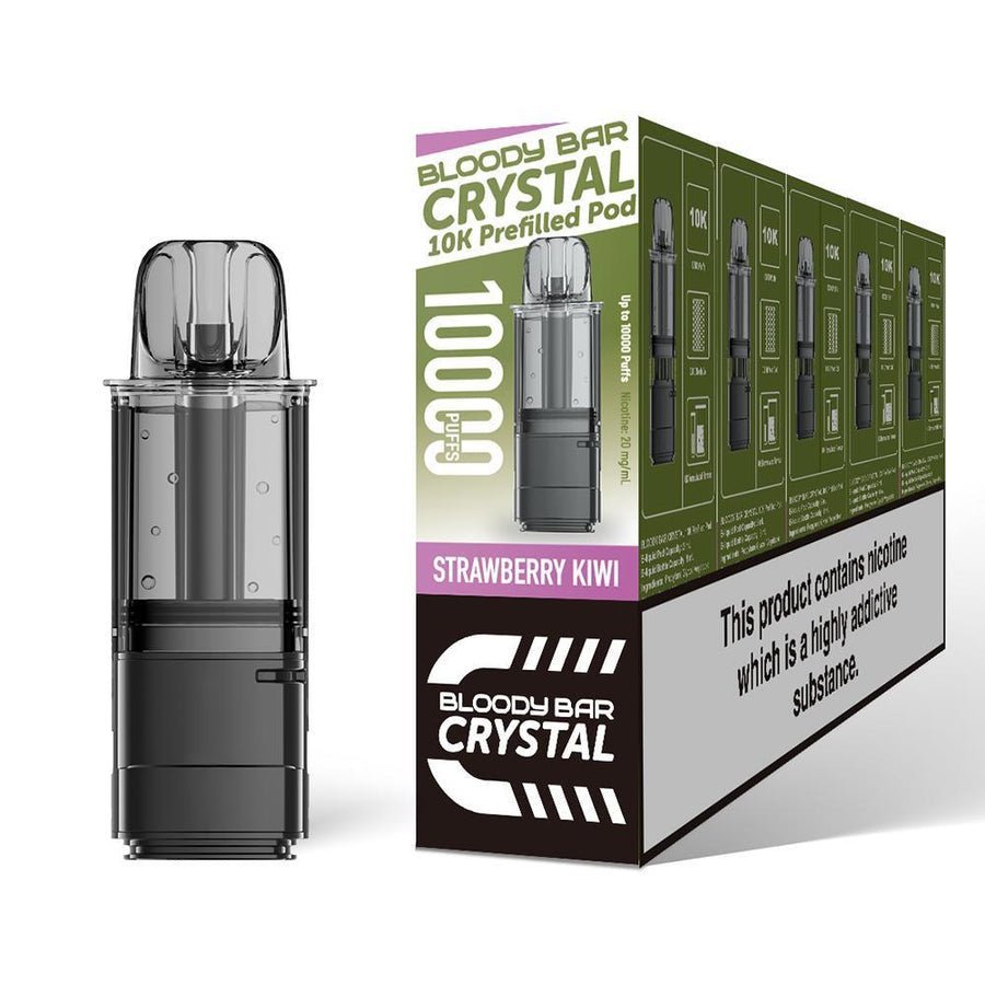 Bloody Bar Crystal 10k Replacement Pods Pack of 5 - Best Vape Wholesale