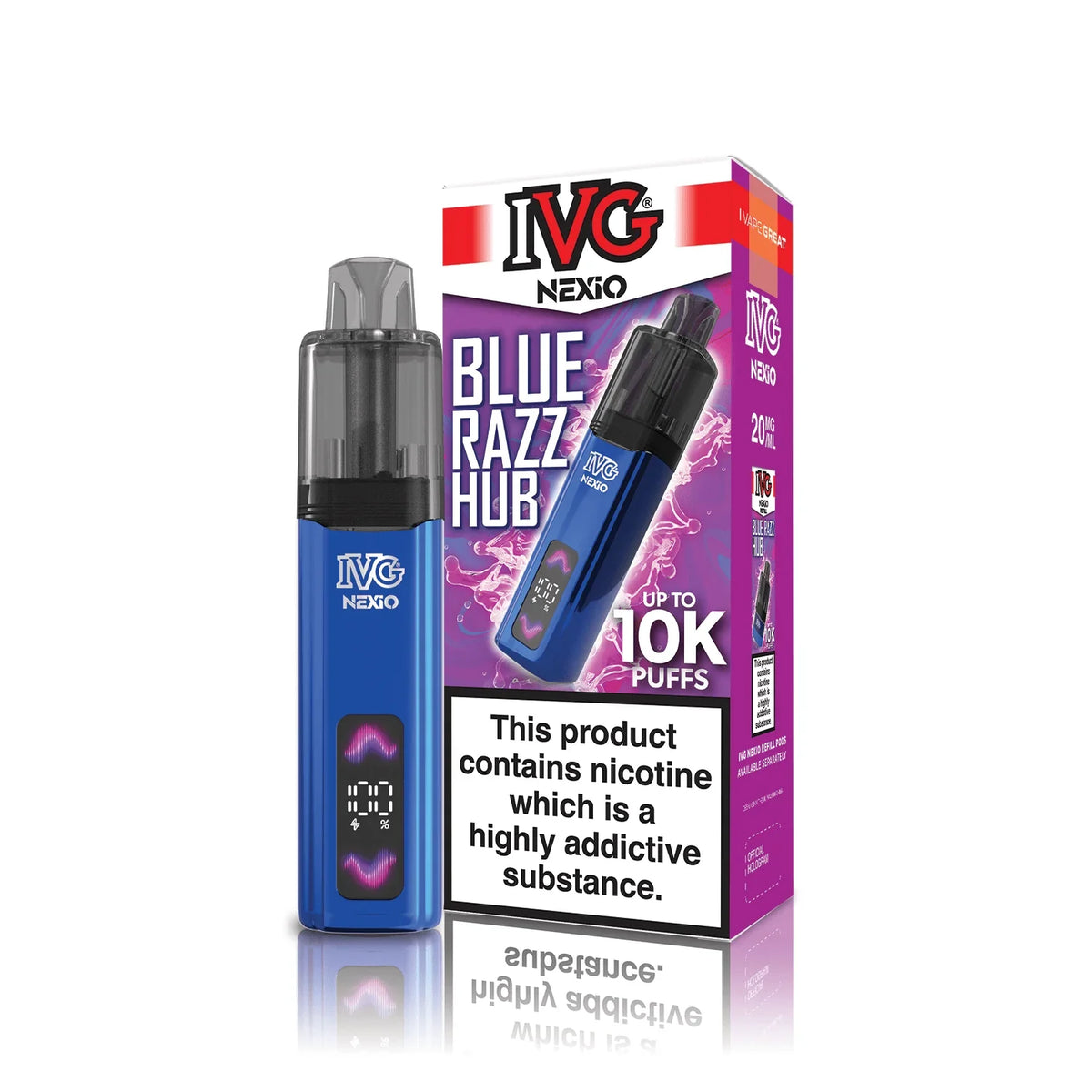 IVG Nexio 10k Pod Vape Kit Box of 5