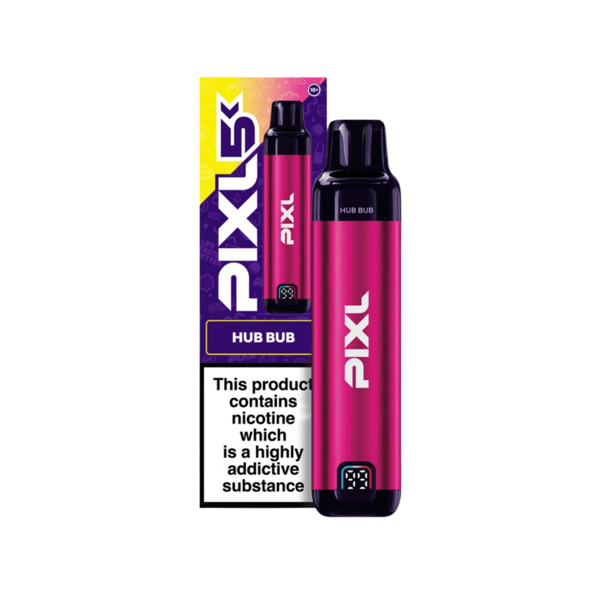 bulk wholesale Pixl 5K Pod Vape Kit Box of 5 - Hub Bub Kit