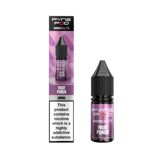 bulk wholesale Pyne Pod Nic Salts 10ml E-liquid Box of 10 - Fruit Punch