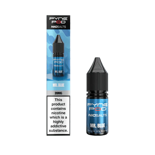 bulk wholesale Pyne Pod Nic Salts 10ml E-liquid Box of 10 - Mr Blue