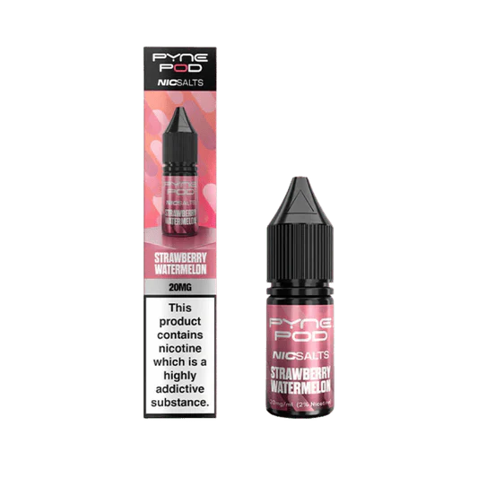bulk wholesale Pyne Pod Nic Salts 10ml E-liquid Box of 10 - Strawberry Watermelon