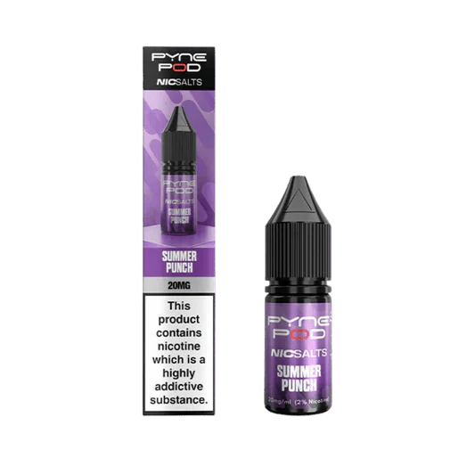 bulk wholesale Pyne Pod Nic Salts 10ml E-liquid Box of 10 - Summer Punch