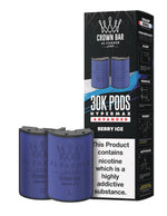 Buy Al Fakher 30k Hypermax Refill Pods Pack of 5 - Berry Ice