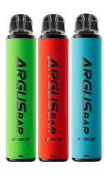 Buy Argus Bar Neon 2000 Prefilled Pod Kit Box of 10 - Juicy Peach