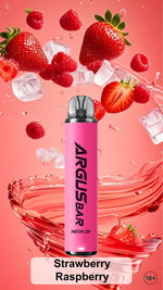 Buy Argus Bar Neon 2000 Prefilled Pod Kit Pack of 5 - Strawberry Raspberry