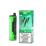 Buy Bloody Bar 60k Prefilled 4 In 1 Pod Vape Kit Box of 5 - Lemon Lime/Pineapple Ice/Kiwi Passionfruit Guava/Strawberry Kiwi