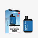 Buy Bloody Bar BB600 Prefilled Pod Vape Pack of 10 - Blueberry BGum