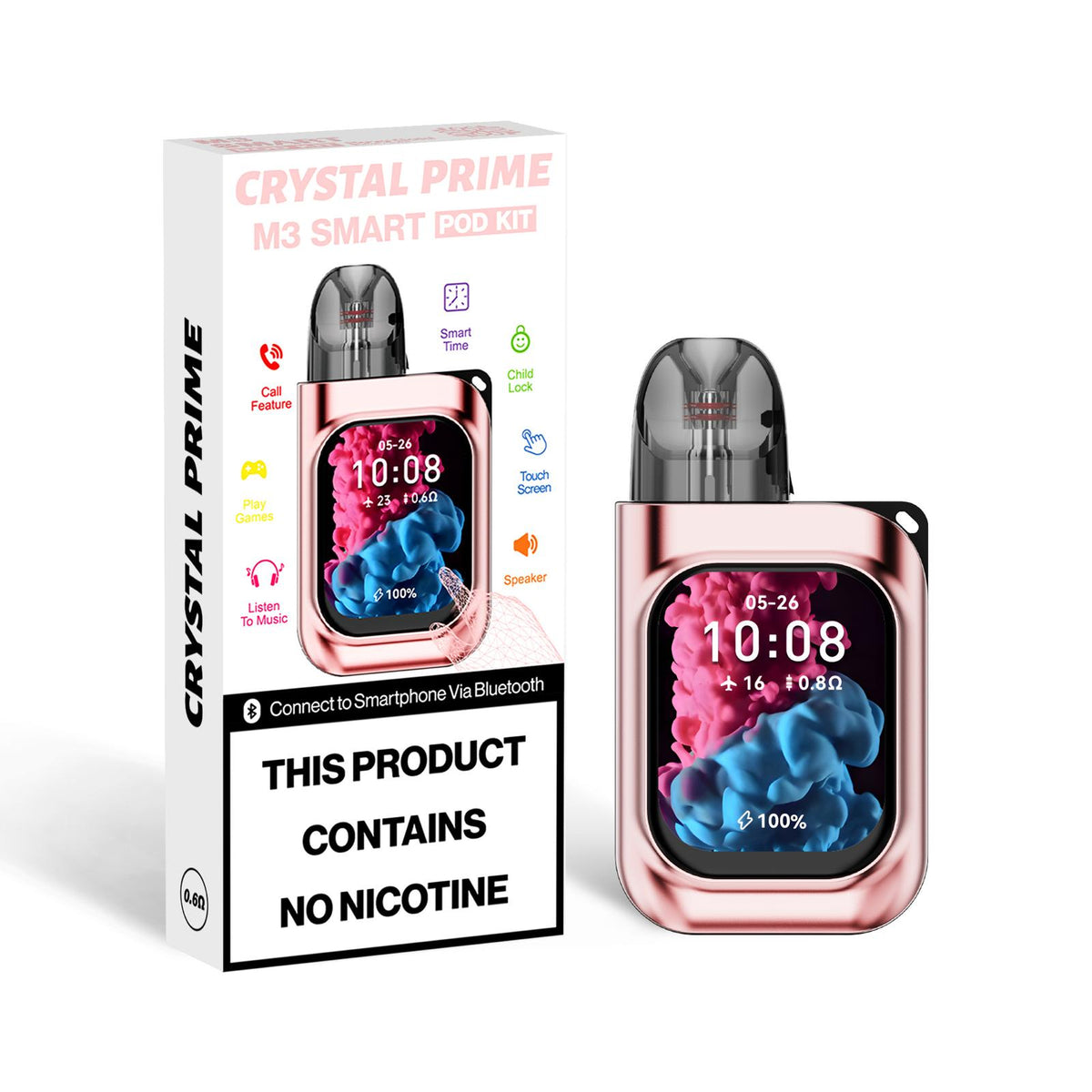 Buy Crystal Prime M3 Smart Pod Kit Box of 5 - Pink